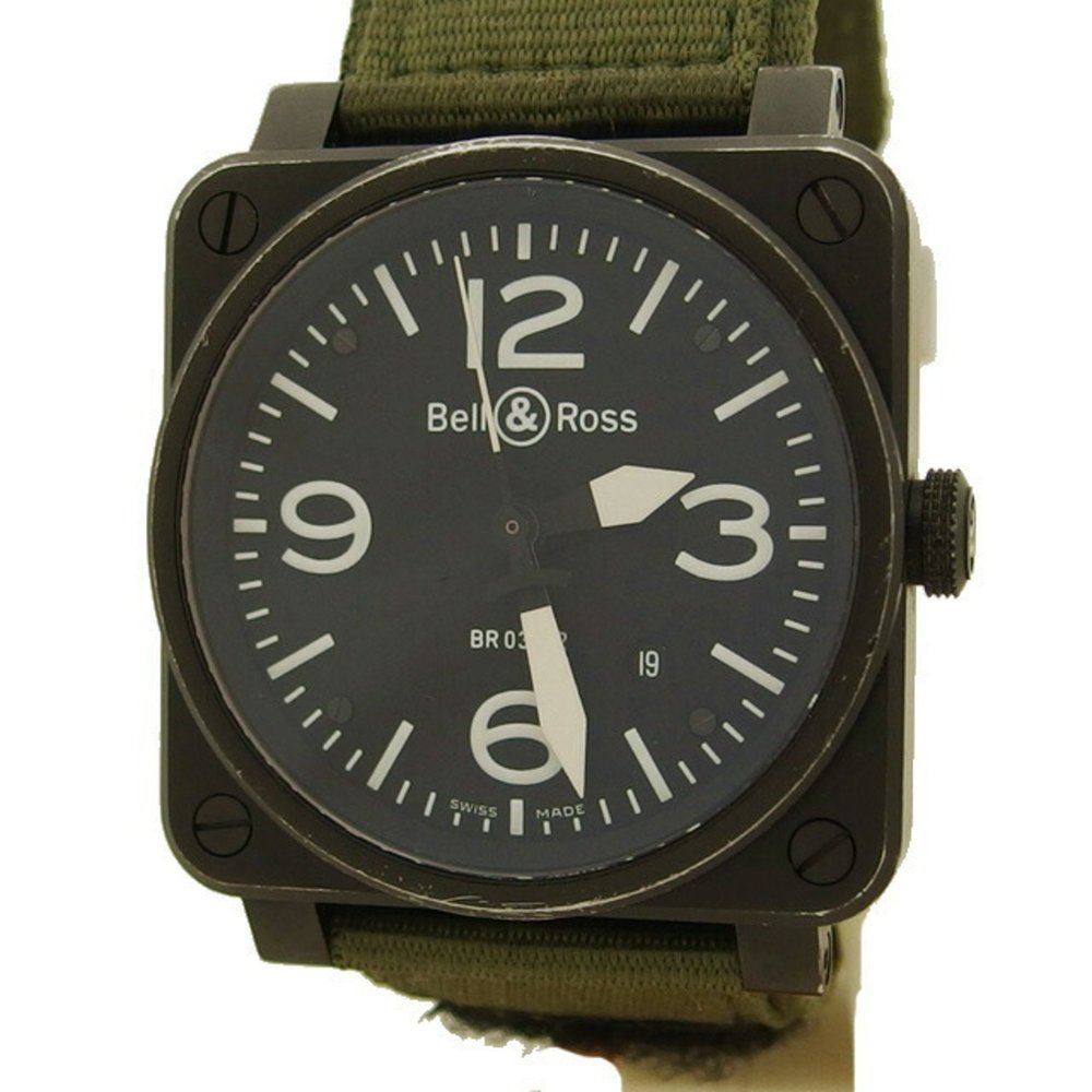 Bell & Ross Aviation BR03-92 Men's Watch with Black Dial